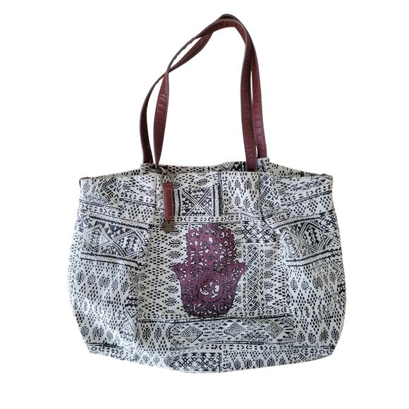 Lucky Brand Hasma brown medium size tote - Picture 1 of 8